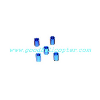 jxd-349 helicopter parts small plastic support ring for frame 5pcs (blue color)
